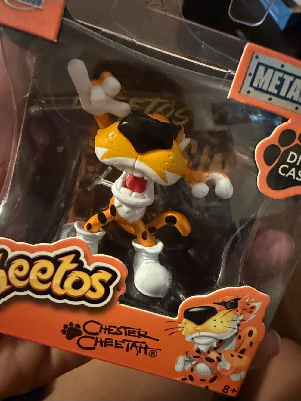 Chester Cheetah Action Figure Toy - Orange & Black Collectible